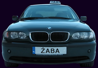 Taxi Żaba, Choszczno. Limuzyna BMW